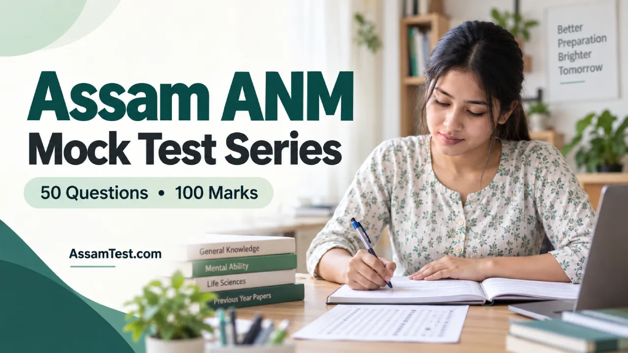 SSUHS ANM Entrance Exam Mock Test